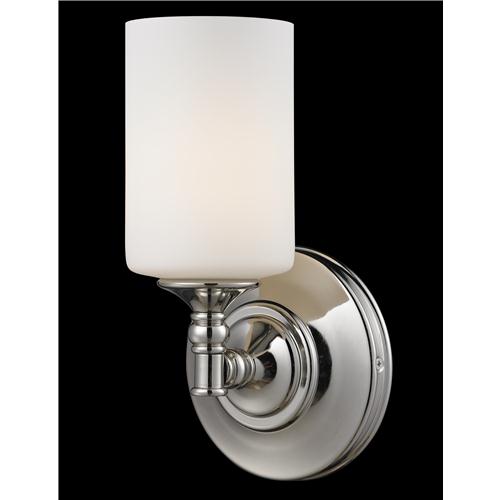 Z-Lite 2103-1S Cannondale 1 Light Wall Sconce in Chrome